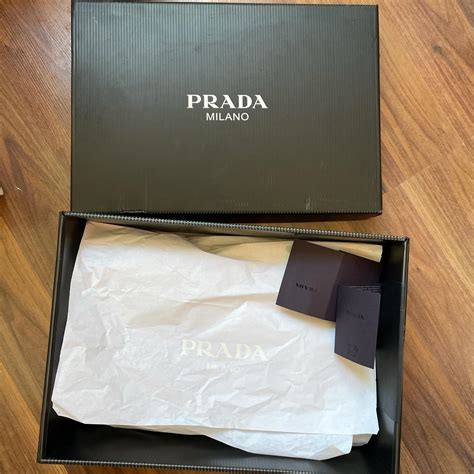 prada shoe box|prada rattan.